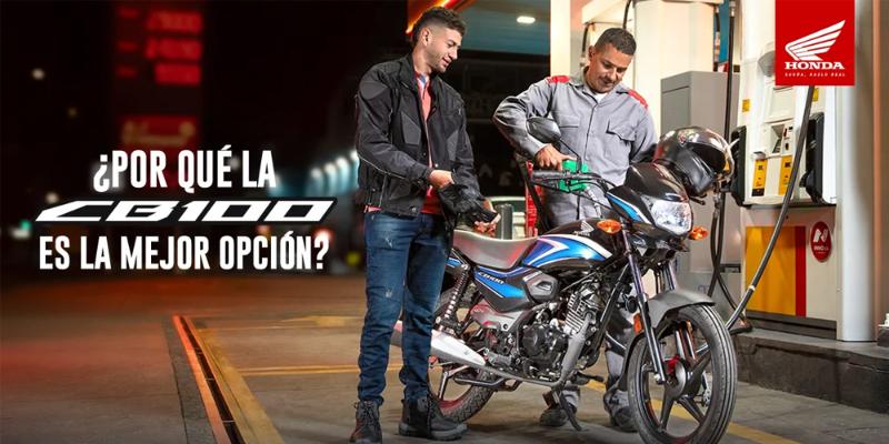 Honda CB100 y CB 110 STD: economía y seguridad para el motociclista